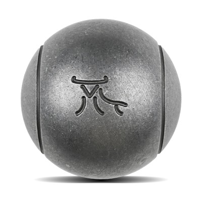 Toro Pétanque ball in Striée stainless steel